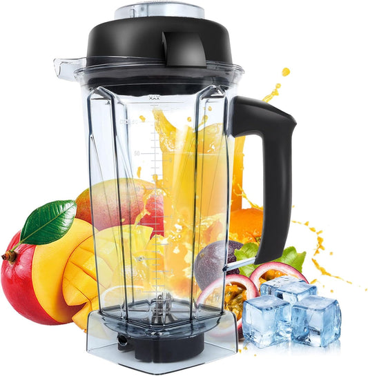 15856 Container, 64-Ounce, Clear, Transparent