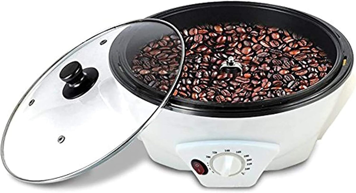Home Coffee Roaster, Coffee Beans Roasting Machine Grain Drying Machine 0-240°C Temperature Adjustable Multifunctional Roaster Machine Suitable for Peanut/Nut/Bean Baking 1200W