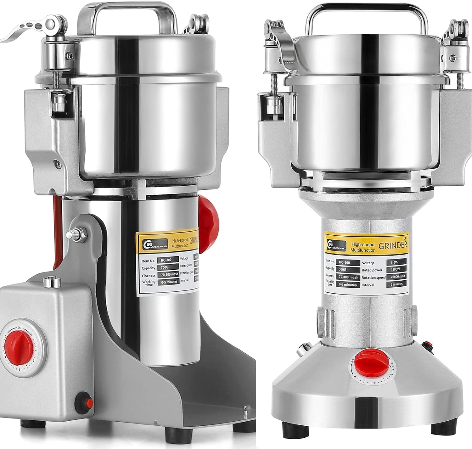 300g Stand + 700g Swing Electric Grain Grinder (Bundle)