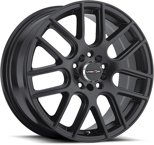 Vision Wheel 426H5620MB38 Cross Series 15x6.5 Inch 5-112 Bolt Pattern Wheel