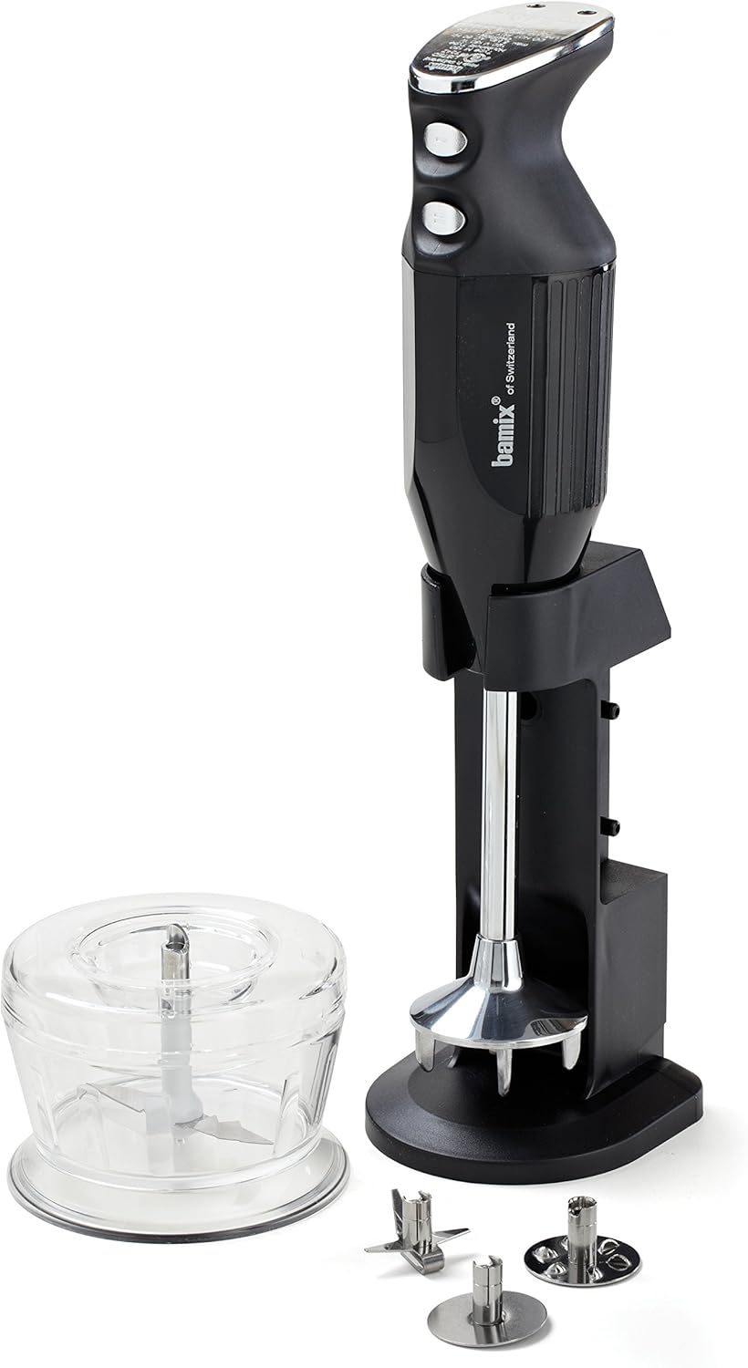 Victorinox 101.150 12000 RPM Bamix-Deluxe M150 Hand Mixer, Black