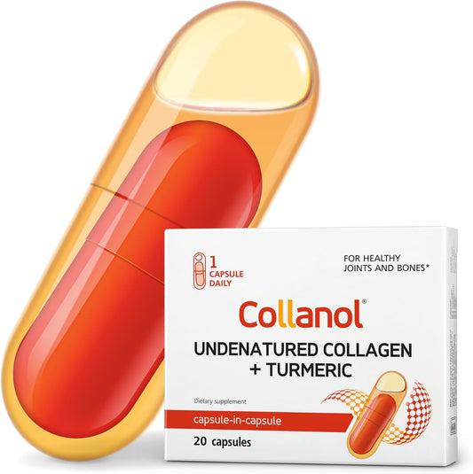 Innovation in The Care of Healthy Joints \u2013 Liquid Formula in a Double Capsule. 3D Collagen + Micelle Extract of Turmeric Roots 1 Capsule\/Day. Laboratory Tested