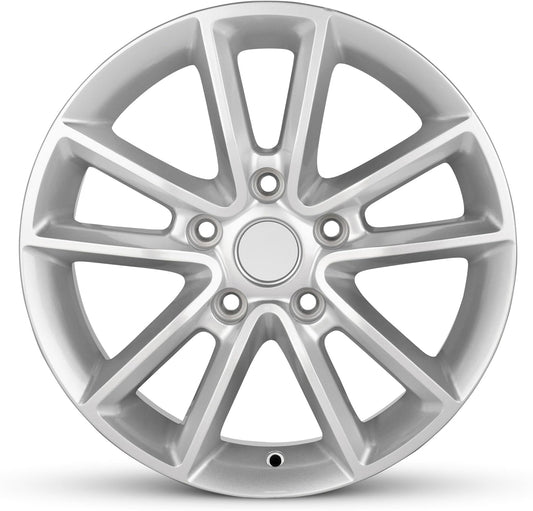For 13-20 Dodge Caravan 17 Inch Painted Silver Aluminum Rim - OE Direct Replacement - Road Ready Car Wheel