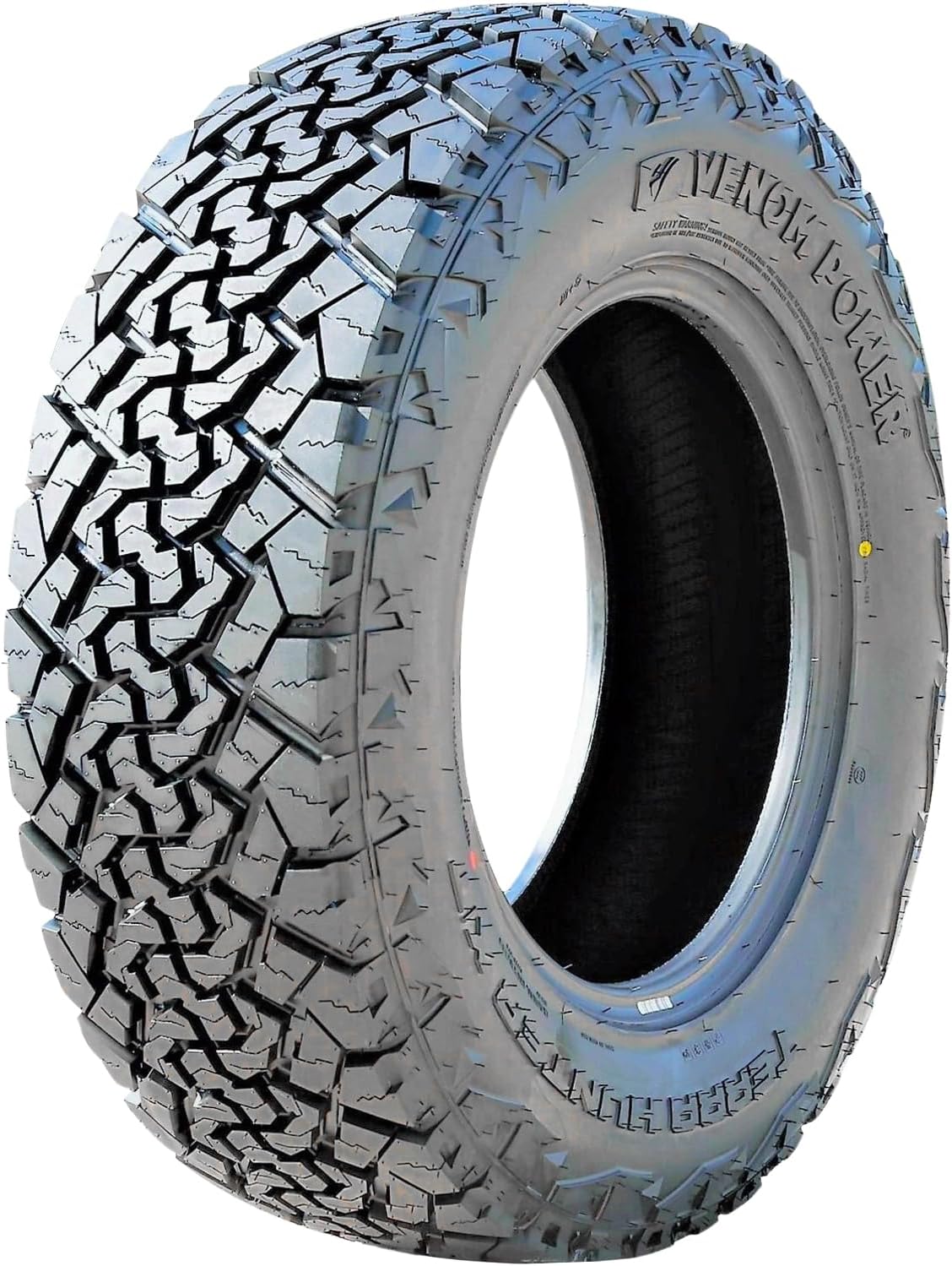 Venom Power Terra Hunter X/T XT Truck/SUV All-Terrain Mud Off-Road Radial Tire-265/70R17 265/70/17 265/70-17 115S Load Range SL 4-Ply BSW Black Side Wall