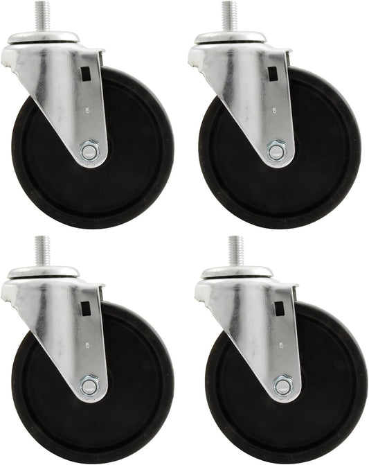 Allstar Performance ALL10166 5" Heavy Duty Cradle Wheel Kit, (Pack of 4)