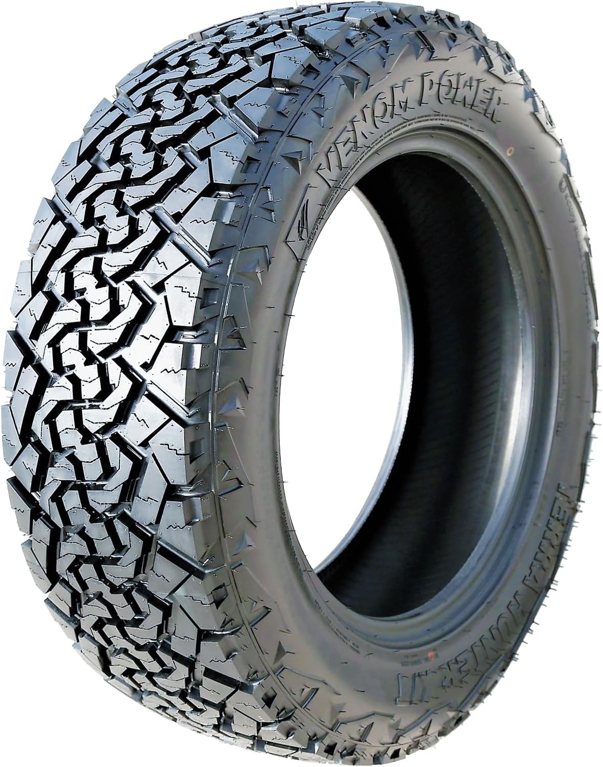 Venom Power Terra Hunter X/T XT Truck/SUV All-Terrain Mud Off-Road Radial Tire-275/55R20 275/55/20 275/55-20 117T Load Range XL 4-Ply BSW Black Side Wall