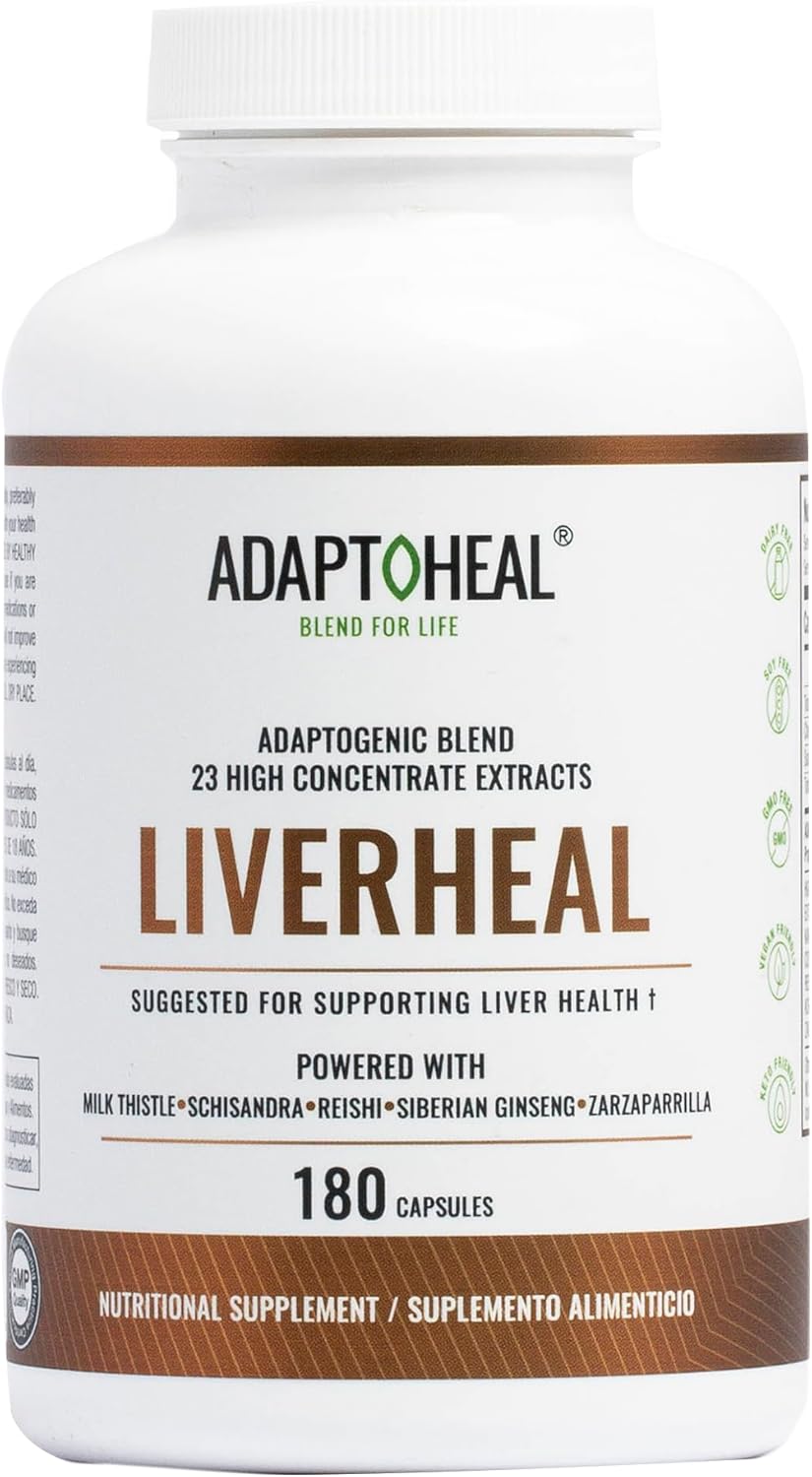 Liver Supplement – Clean, Detox and Repair Formula, Herbal Liver Support Supplement with Milk Thistle (180 Capsules)