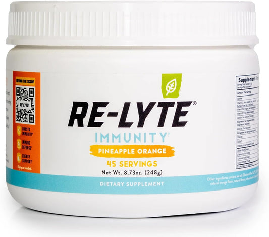 REDMOND Re-Lyte Immunity, Multivitamin Supplement Mix (Pinapple Orange)
