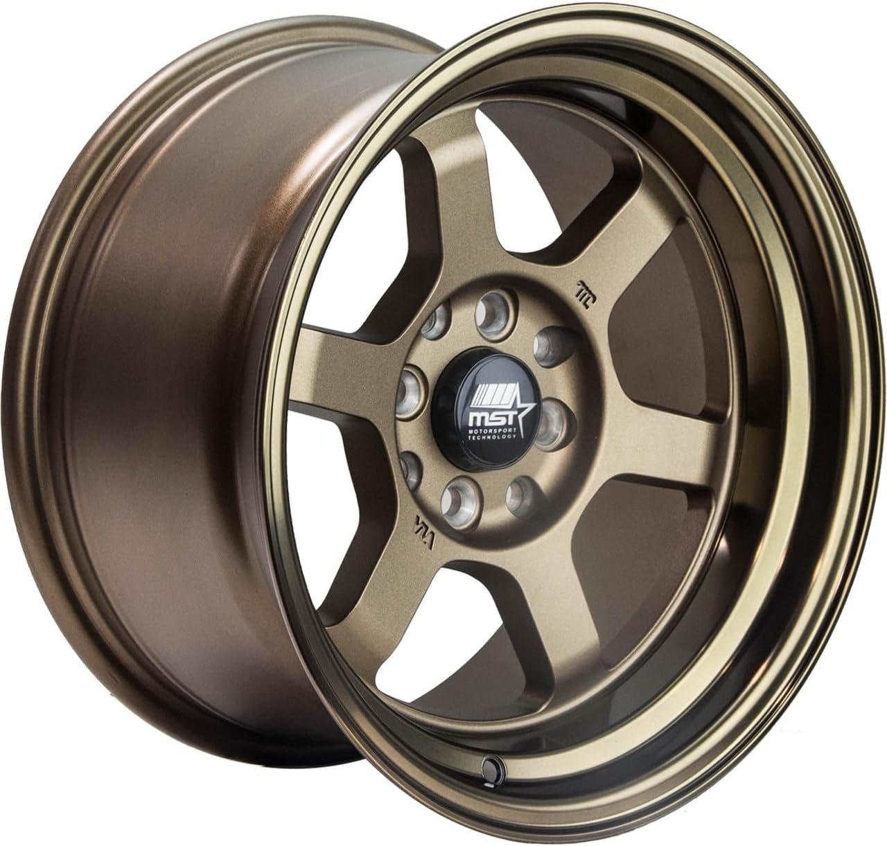Time Attack 15x8.0 4x100/4x114.3 0 ET 73.1 CB Matte Bronze Single Wheel/Rim by MST