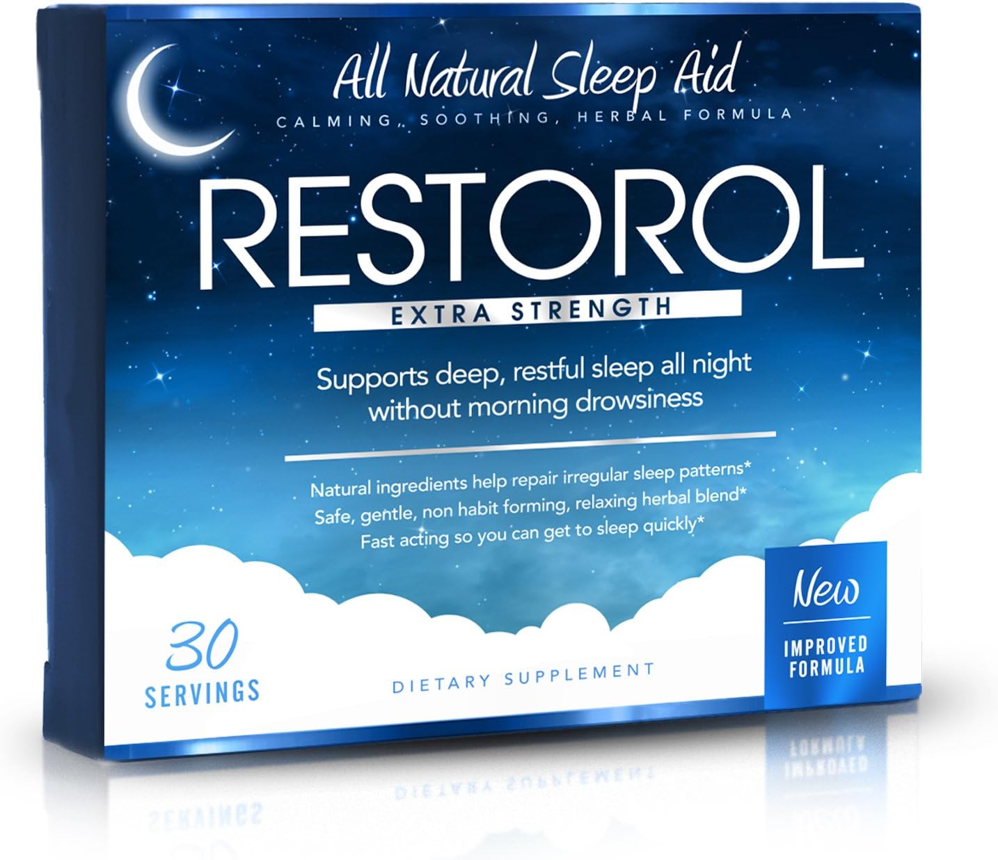 | Natural Sleep Aid – Help Sleep Cycle – Get Restful Sleep (30ct) 30 Count (Pack of 1)