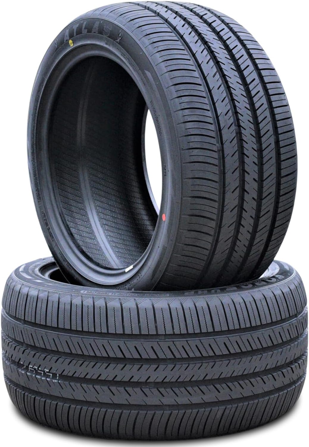 Set of 2 (TWO) Atlas Force UHP All-Season Passenger Car High Performance Radial Tires-235/40R19 235/40/19 235/40-19 96Y Load Range XL 4-Ply BSW Black Side Wall UTQG 520AAA