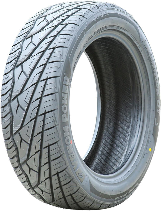 Venom Power Ragnarok GTS All-Season Truck\/SUV Performance Radial Tire-285\/45R22 285\/45\/22 285\/45-22 114V Load Range XL 4-Ply BSW Black Side Wall UTQG 420AA