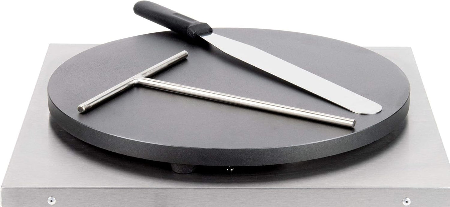 King CM16 16" 208/240V Industrial Crepe Maker with $20 Rebate