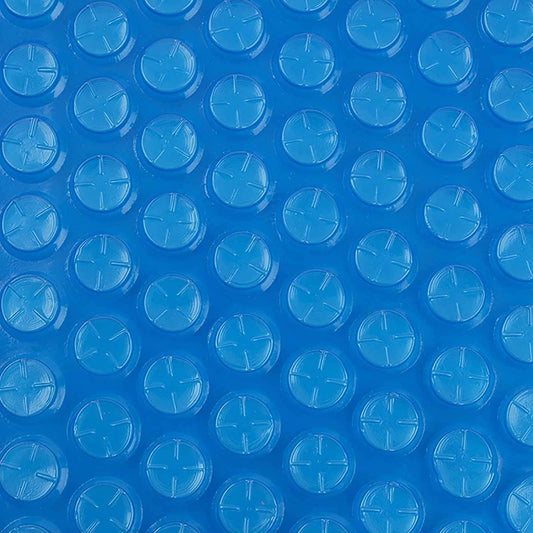 Heavy Duty Solar Pool Cover, Solar Pool Covers 1m\/2m\/3m\/4m\/5m Wide, Waterproof Blue Tarpaulin with Grommets for Above Ground Pools Heat Outdoor Film