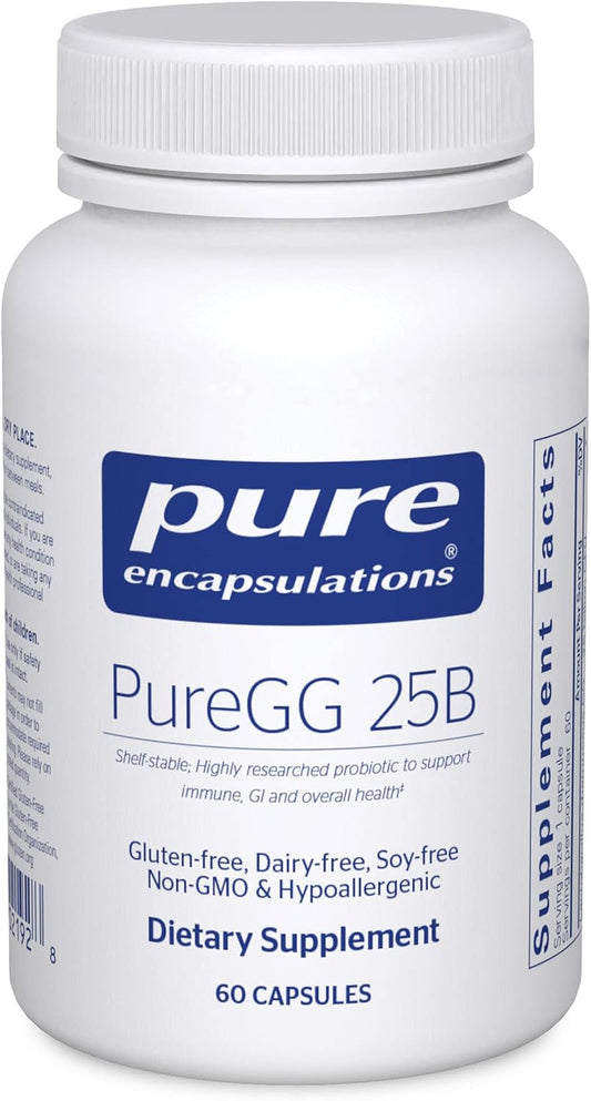 Pure Encapsulations PureGG 25B | Promotes GI and Immune Health Across All Ages | 60 Capsules