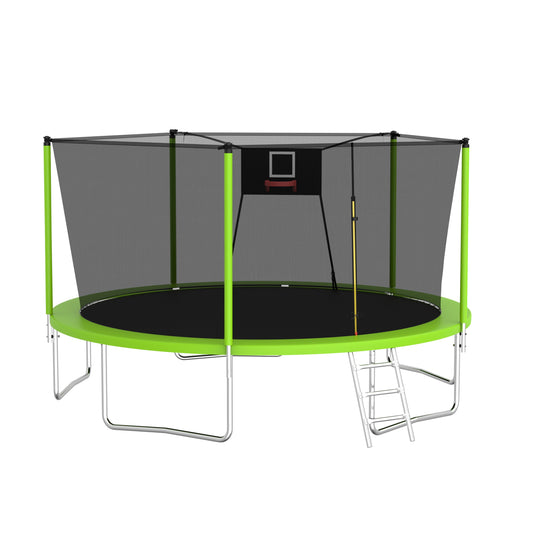Kahomvis 14-ft Round Backyard in Green