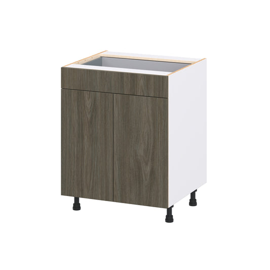 Hugo&Borg Savane 27-in W x 34.5-in H x 24-in D Textmel Base Fully assembled Cabinet Flat Panel