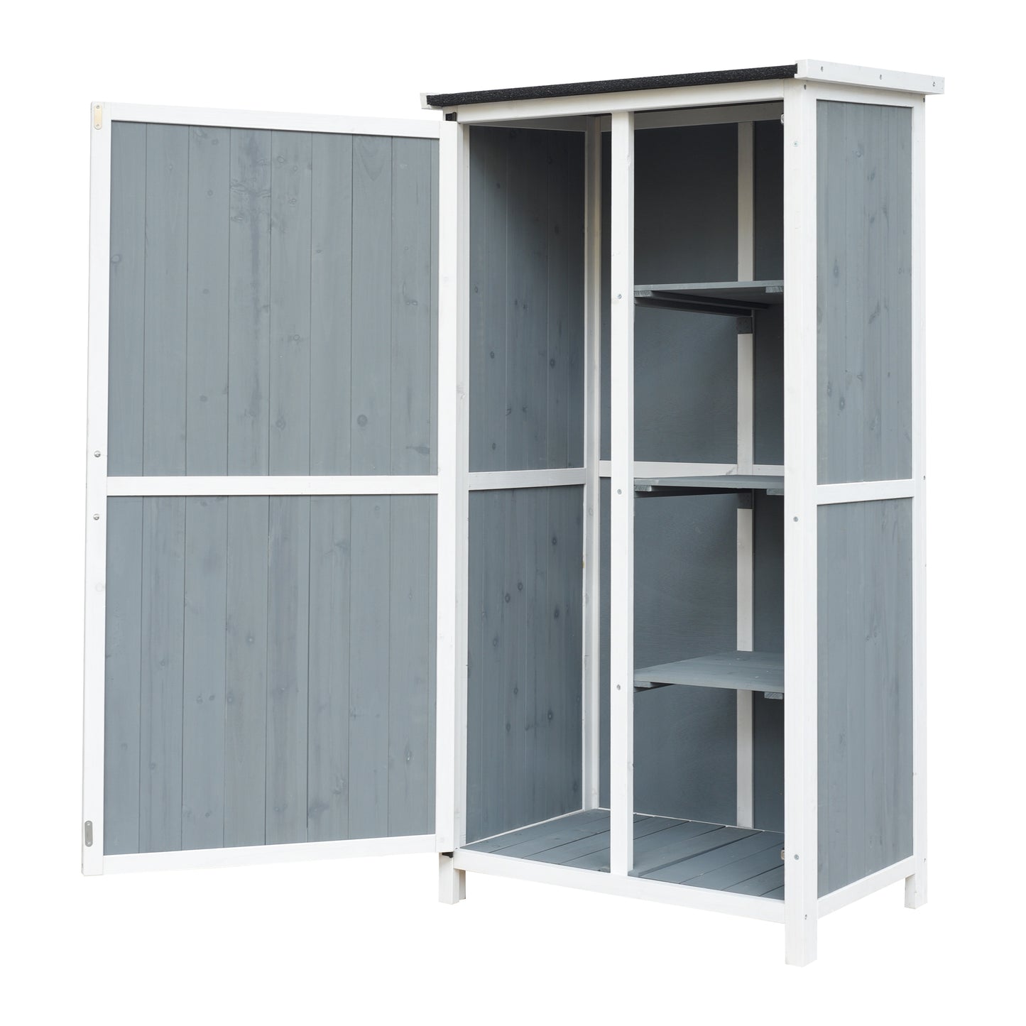 Iseryn Shed 1.71-ft x 2.29-ft Lean-to Style Wood Outdoor Storage Shed 1 Doors (Floor Included)