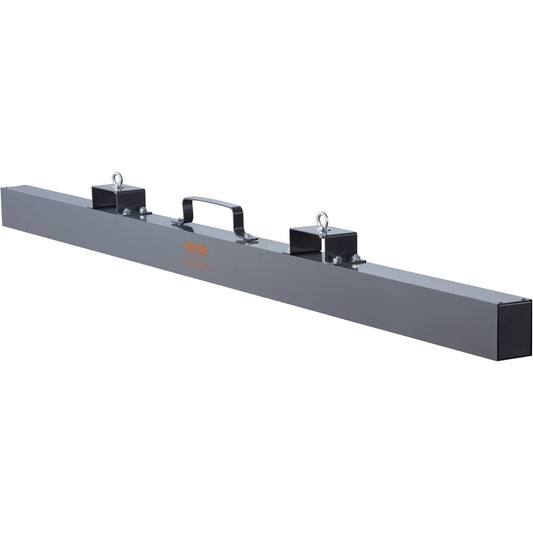 Tatayosi Hanging Magnetic Sweeper Pickup Tool; 120lbs Nail Hang-Type Magnetic Forklift Sweeper;Industrial Grade Magnets Steel Material Hunting Accessories for Picking Up Bolts Nails Iron Chips Metals