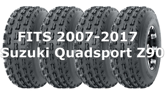 Suzuki Quadsport Z90 2007-2017 Full Set Wanda Sport ATV tires 19x7-8 19x7x8