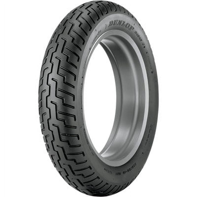 80/90-21 (48H) Dunlop D404 Front Motorcycle Tire Black Wall For Victory, Kawasaki, Suzuki
