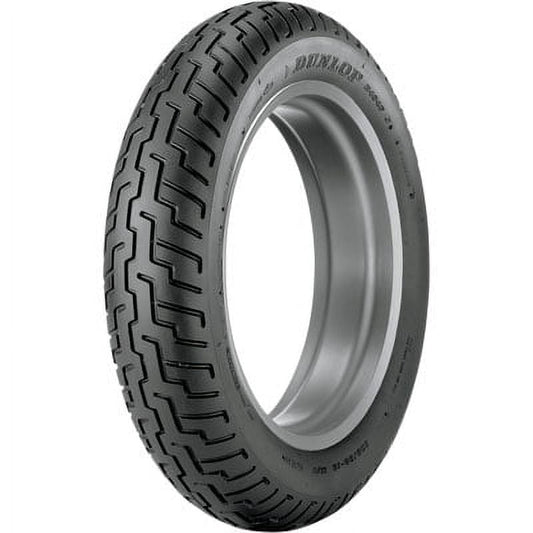 80/90-21 (48H) Dunlop D404 Front Motorcycle Tire Black Wall For Victory, Kawasaki, Suzuki