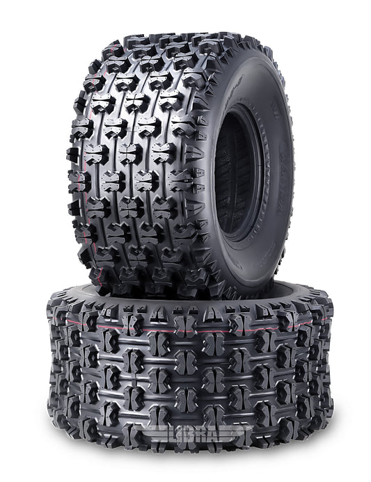 Set 2 WANDA Sport ATV Tires 22x10-10 Arctic Cat 150 250 Rear GNCC Race