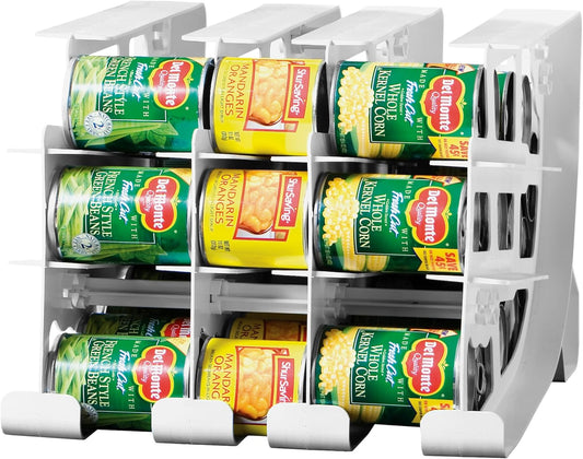 FIFO Pantry Storage Organizer Dispenser Rack for Canned Goods\/Drinks, 54-Can Capacity