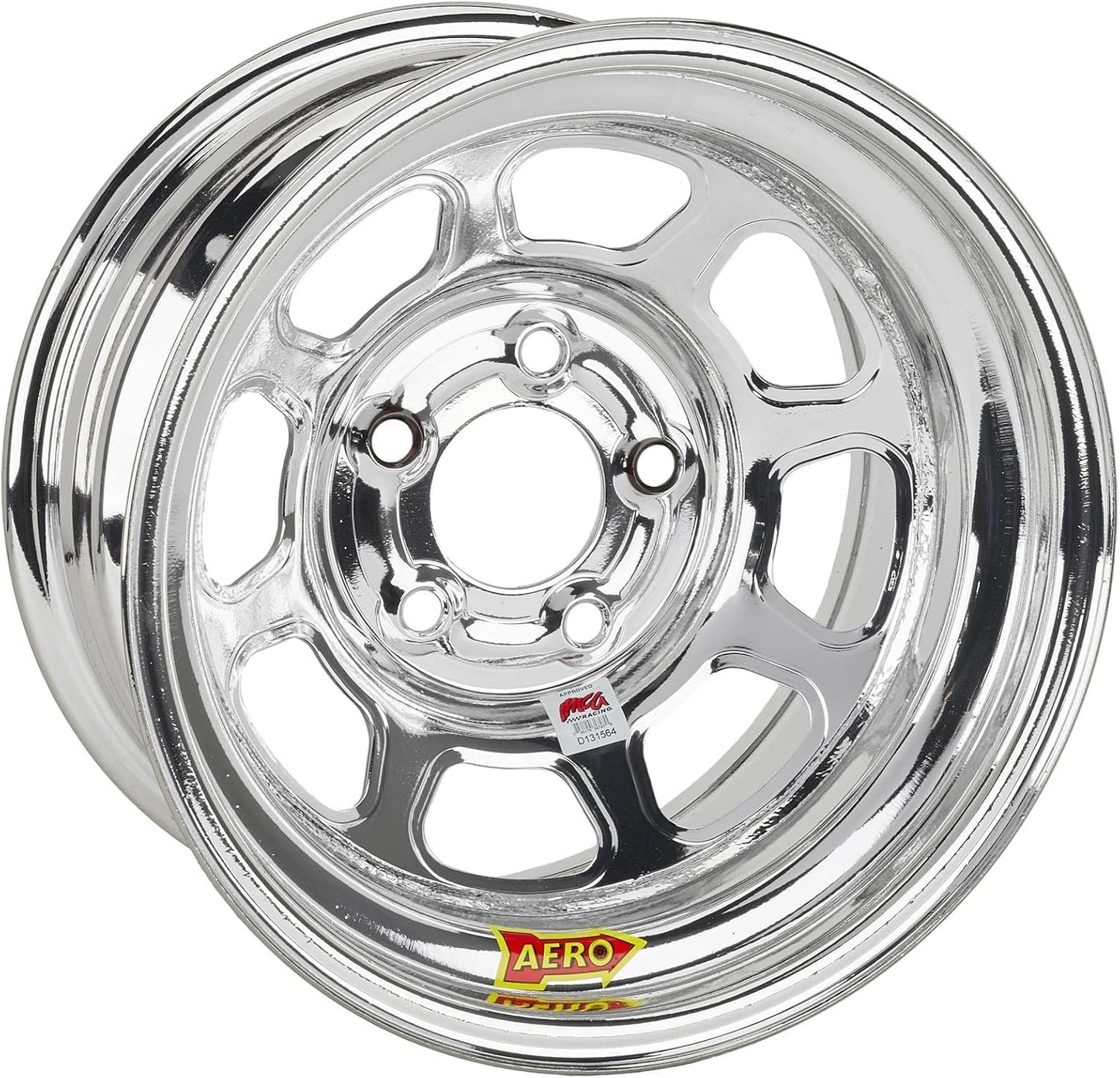 Aero Race Wheel 52-085030 15X8 3IN 5.00 SILVER