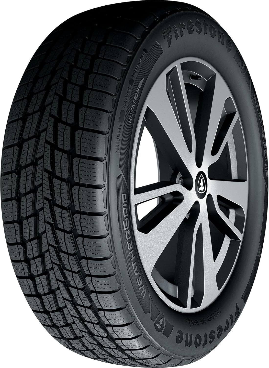 Firestone Weathergrip All Weather 215/55R17 94V Passenger Tire