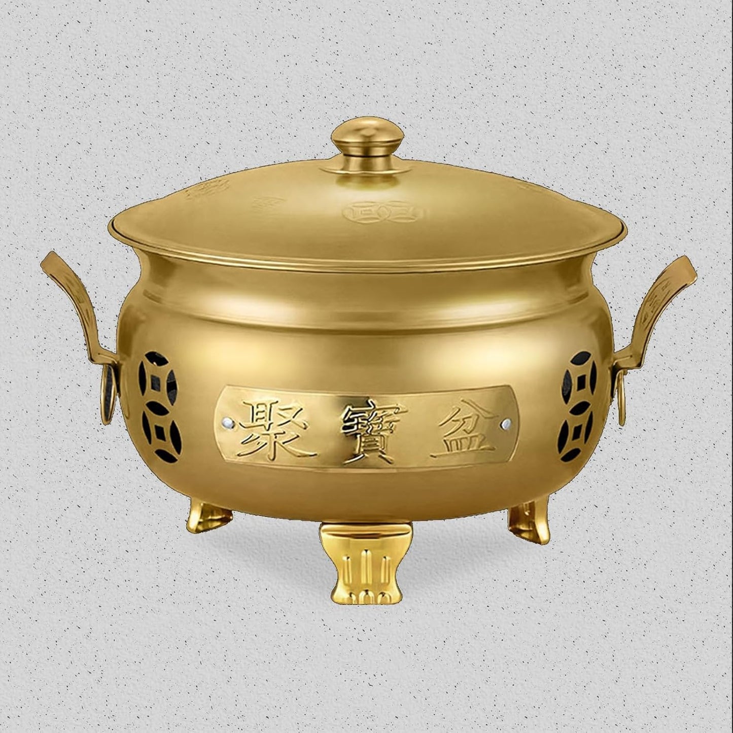 Metal Fire Pit Burn Barrel Burn Cage Fire Basin Burning Paper Barrel Trash Burning Containers Burn Barrels for Outside Incinerator for Burning Trash.(Goldtongshuang-36x35CM\/14.2x13.8IN)