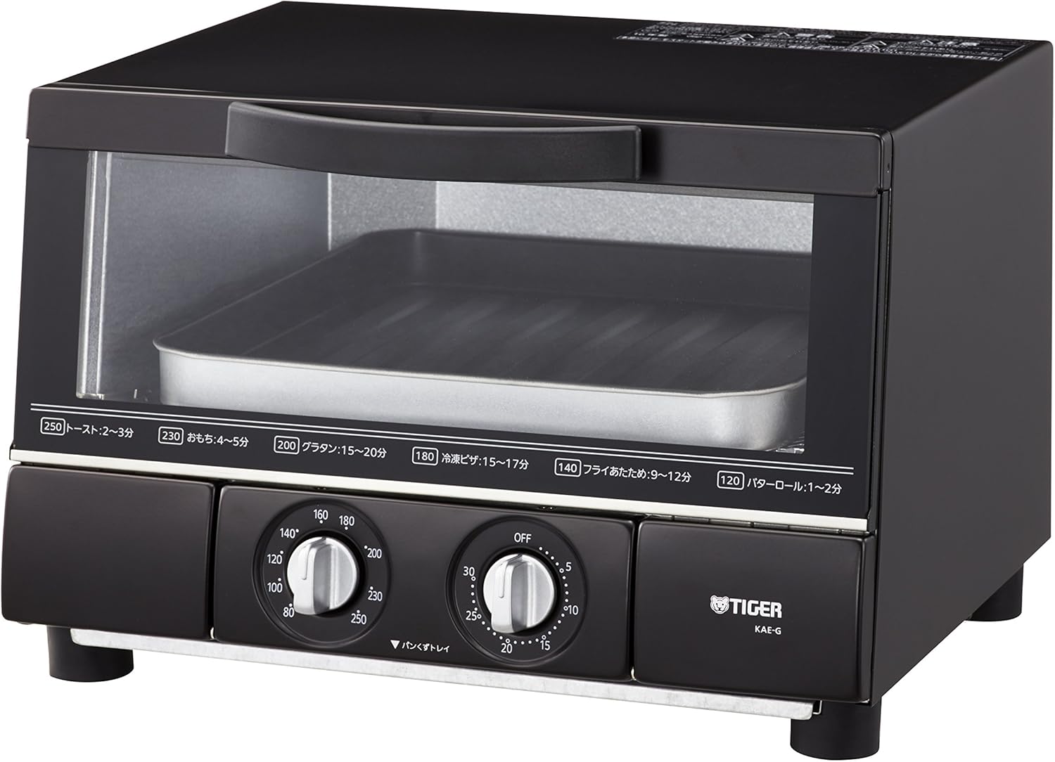 Tiger oven toaster"YAKITATE" KAE-G13N (Matt black)