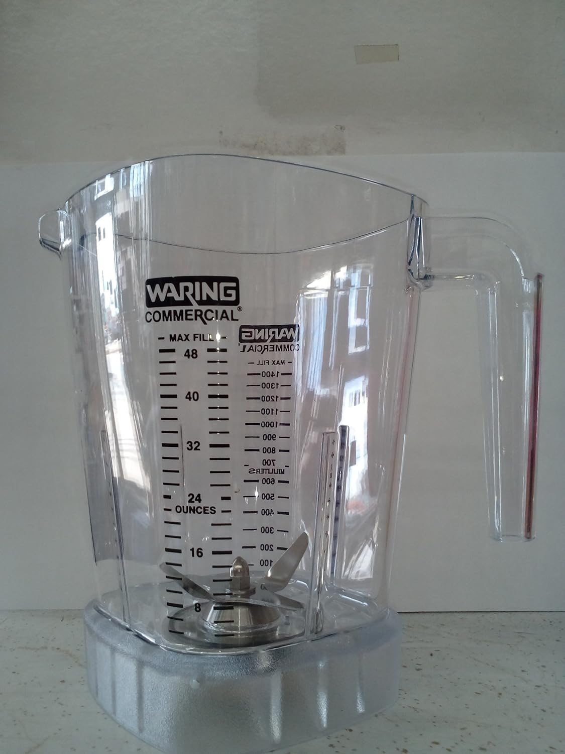 Waring Polycarbonate Jar with Blending Assembly, 64 oz