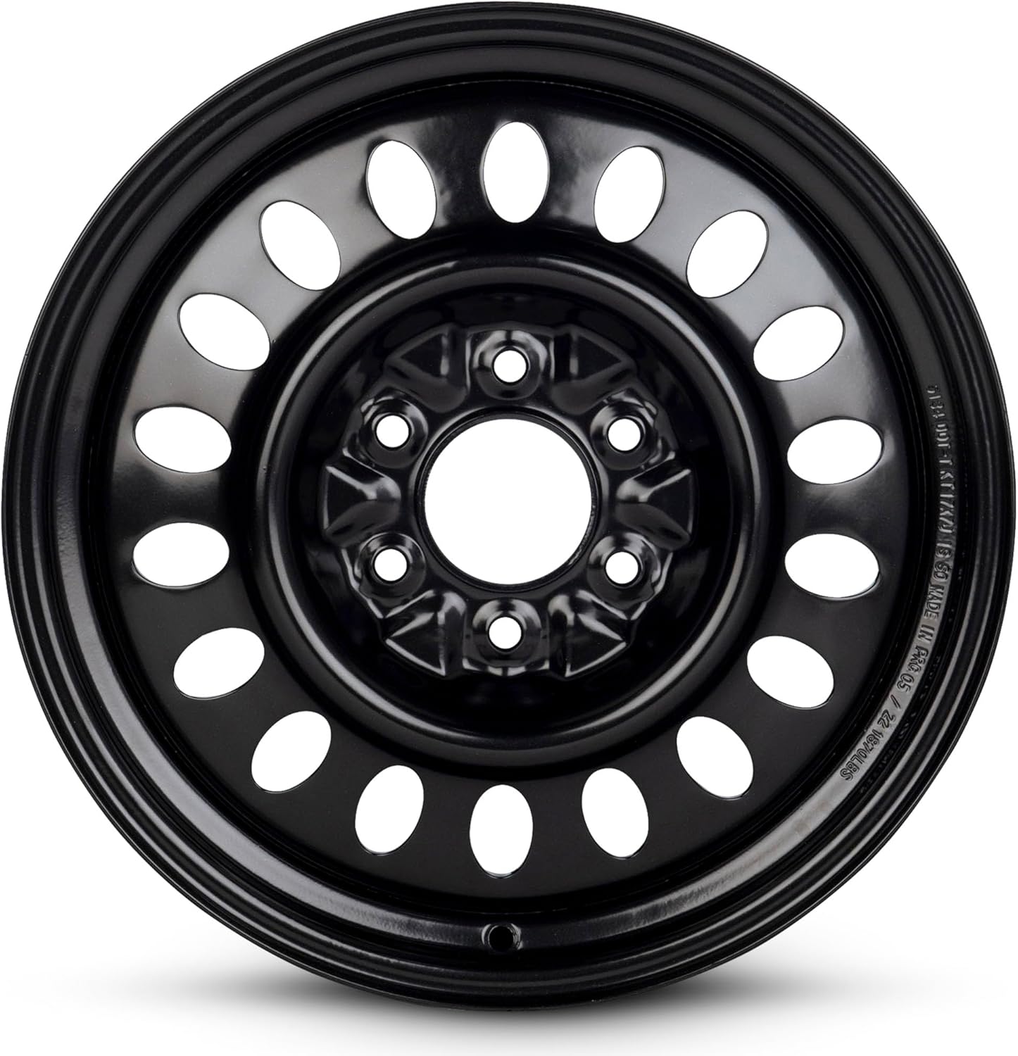 For 2004-2007 Buick Rainer 17 Inch Painted Black Rim - OE Direct Replacement - Road Ready Car Wheel