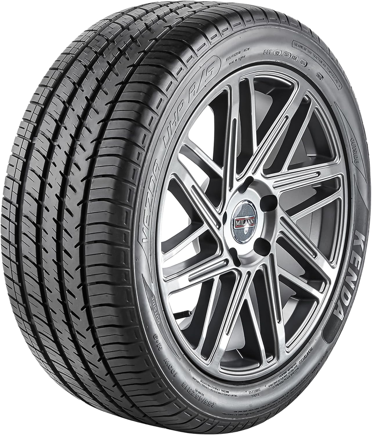 Kenda 225/50-16 UHP A/S KR400 All Season Tire 500AAA 92W 225 50 16