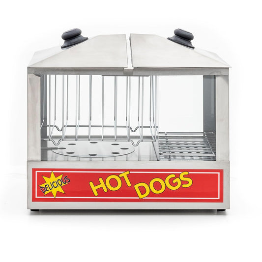 Adcraft Hot Dog Steamer, in Stainless Steel (HDS-1300W/100)