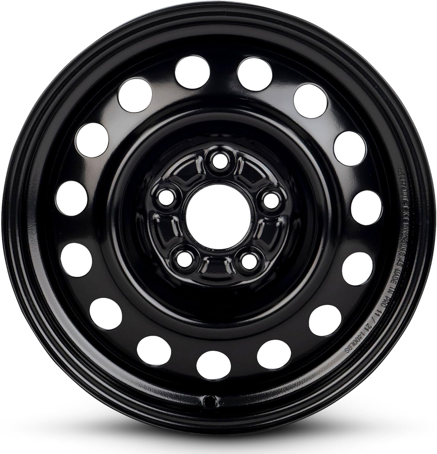 For 00-01 Nissan Maxima 16 Inch Black Steel Rim - OE Direct Replacement - Road Ready Car Wheel