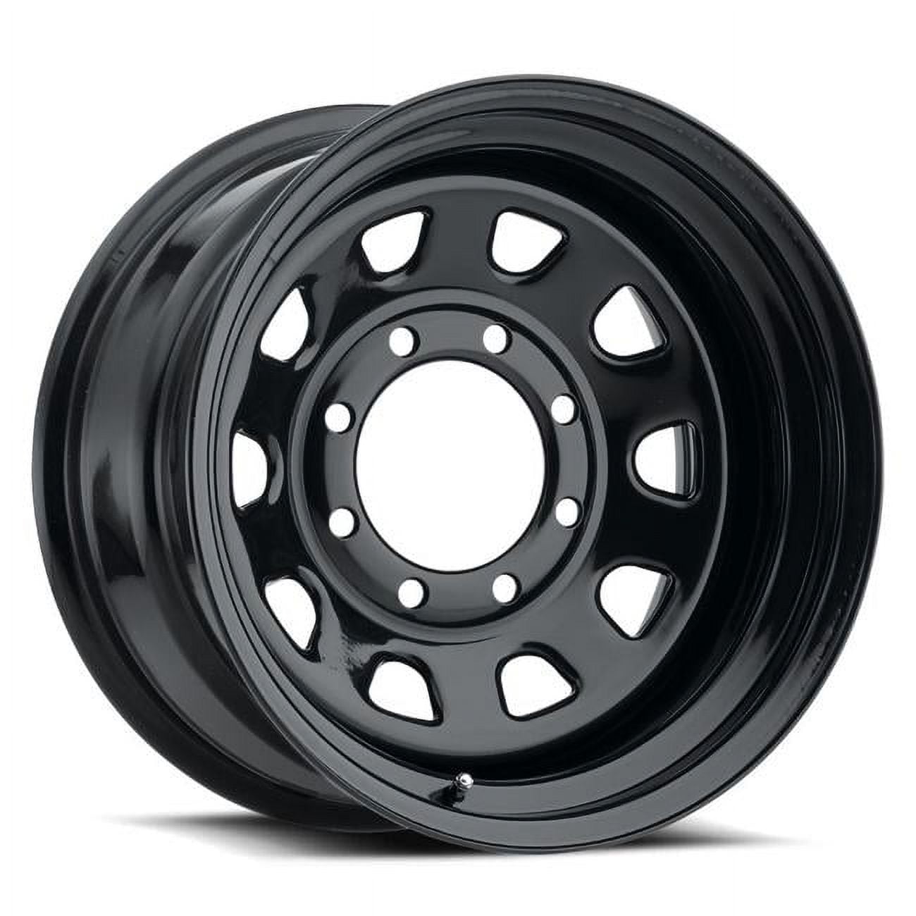 Vision 84H6885NS 5 x 139.7 mm 84H D Window Wheel Rim - Gloss Black