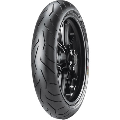 120/70ZR-17 (58W) Pirelli Diablo Rosso 2 Front Motorcycle Tire for MV Agusta Brutale 800 Dragster 2015-2016