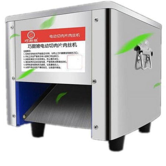 850W Commercial 150Kg/H Stainless Steel Meat Cutting Machine Cutter Slicer
