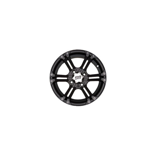 ITP SS212 Alloy Series Wheel 12x7 2.0 + 5.0 Matte Black 4/110 Compatible With Kawasaki Brute Force 300 2020-2021