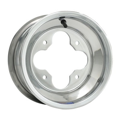 4/110 Douglas A5 Wheel 10X8 3.0 + 5.0 Polished Aluminum for Yamaha BIG BEAR 250 2007-2009