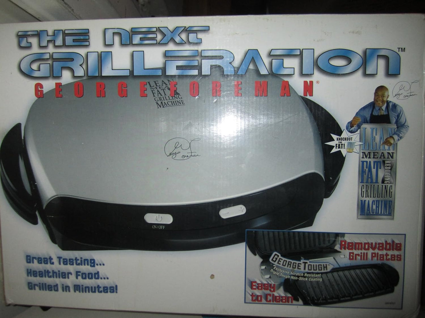 "THE NEXT GRILLERATION" FOREMAN GRILL PLATINUM - GRP4PVT