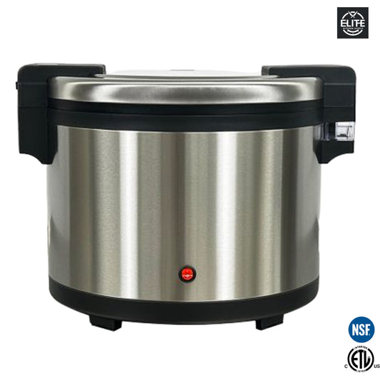92 Cups Commercial Rice Warmer, 20L Electric Rice Warmer, US Standard Heavy Duty Warmer