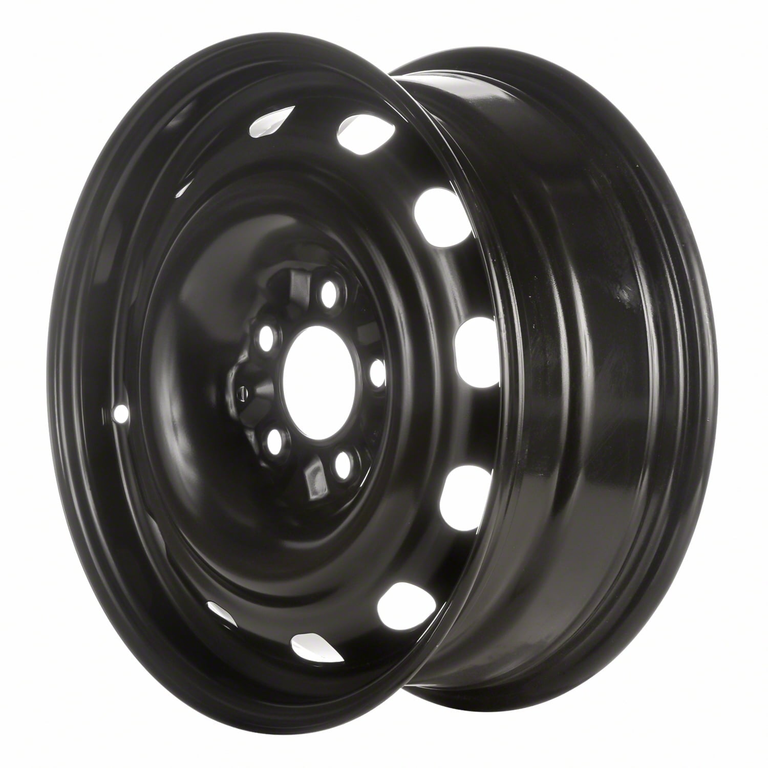 Remanufactured Painted Black Steel Wheel 16 x 6.5 4721566AC fits 2009-2014 Dodge Journey
