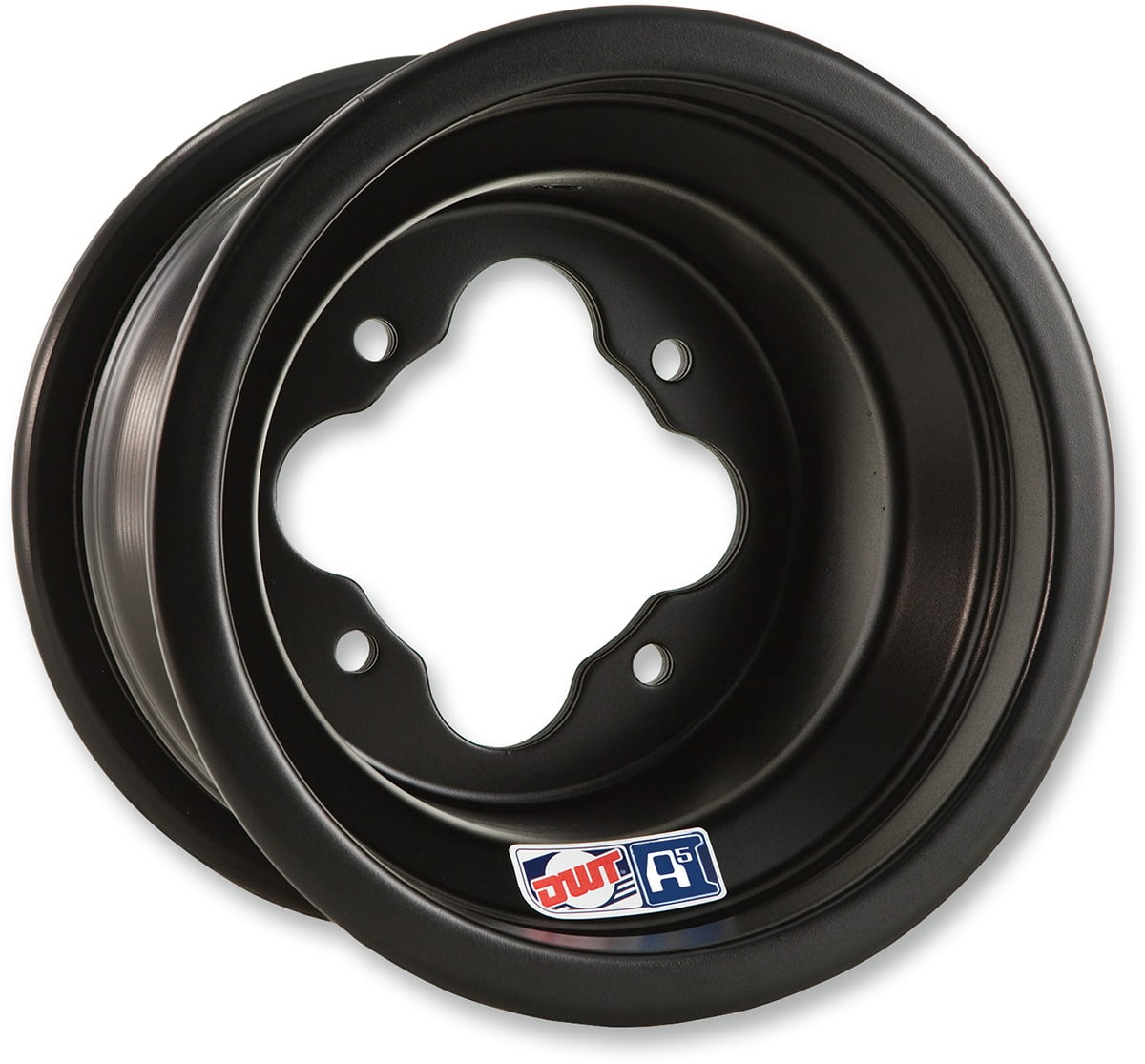 A5 Wheel (Front / 10x5 3B+2N 4/156) (Black) Compatible with 09-19 Yamaha YFZ450R