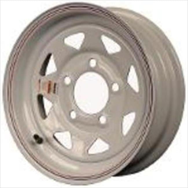 AMERICANA 3S640 15 In. Tire And Wheel Loadstar- White Spoke