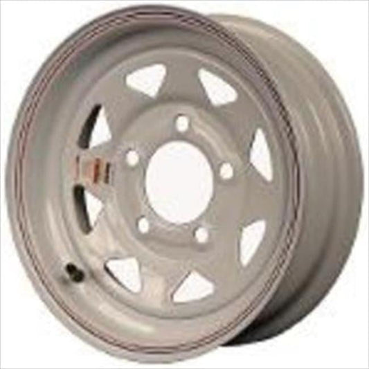 AMERICANA 3S640 15 In. Tire And Wheel Loadstar- White Spoke