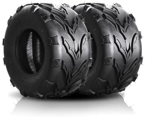 ATV UTV Tires 16x8-7 Sport Go Kart Tires 16x8.00x7(205/55-7) Front or Rear,4 PLY,Tubeless, Pack of 2