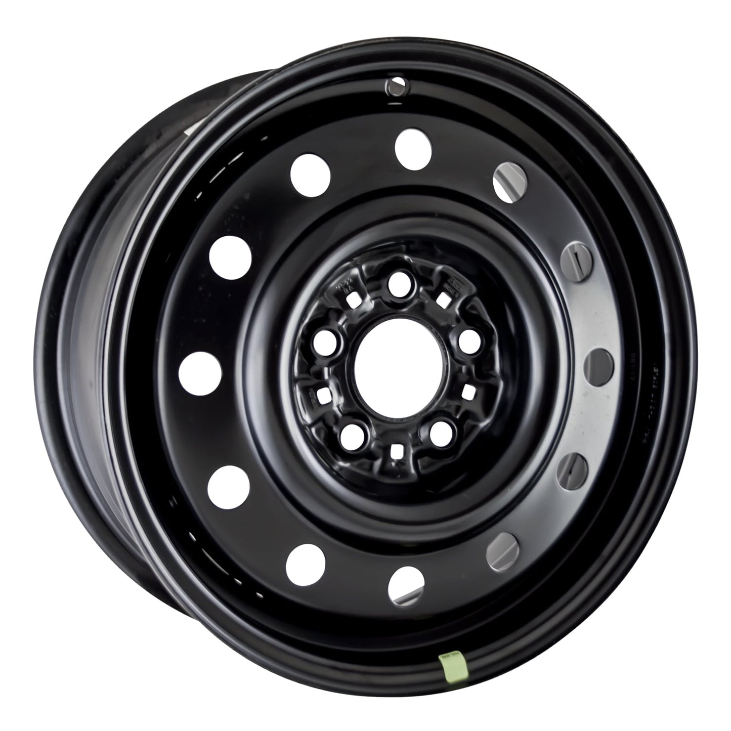 Aftermarket 1995-2003 Ford Windstar 15x6 Steel Wheel, Rim Black Full Face Painted - 3104